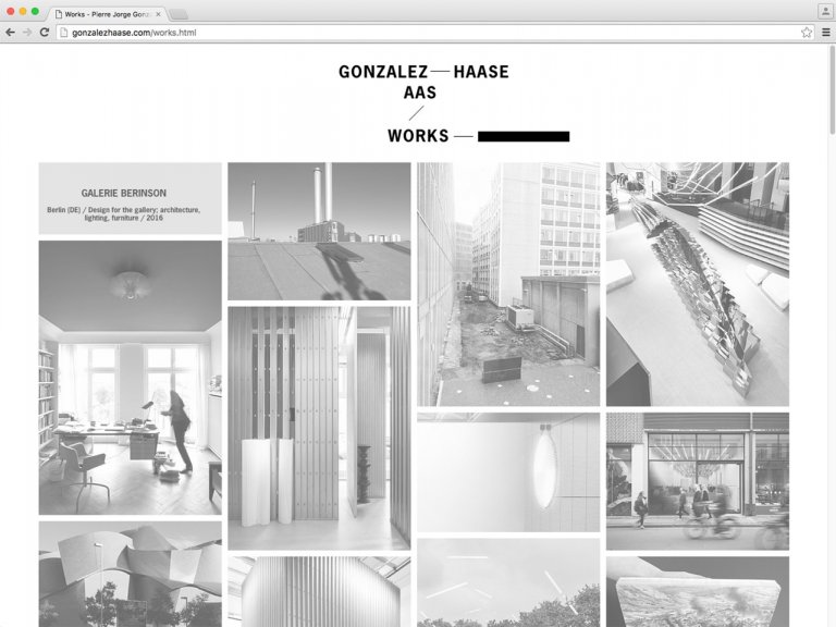 AAS Gonzalez Haase &mdash; website