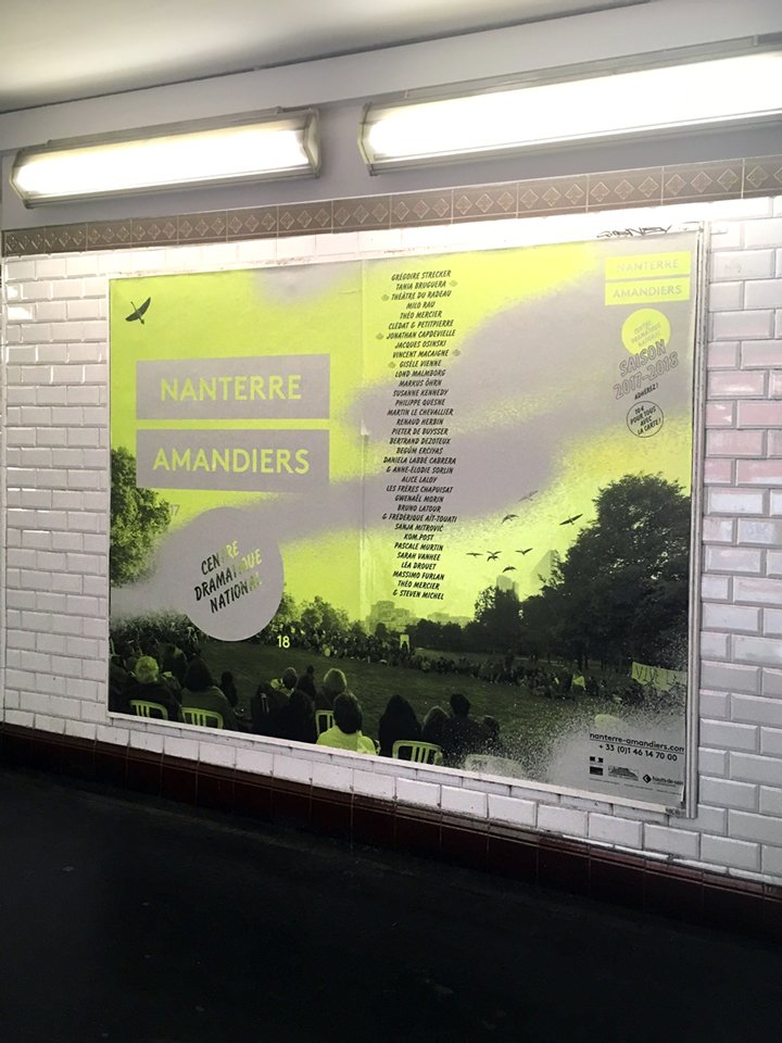 Nanterre-Amandiers 17/18 &mdash; Posters #1